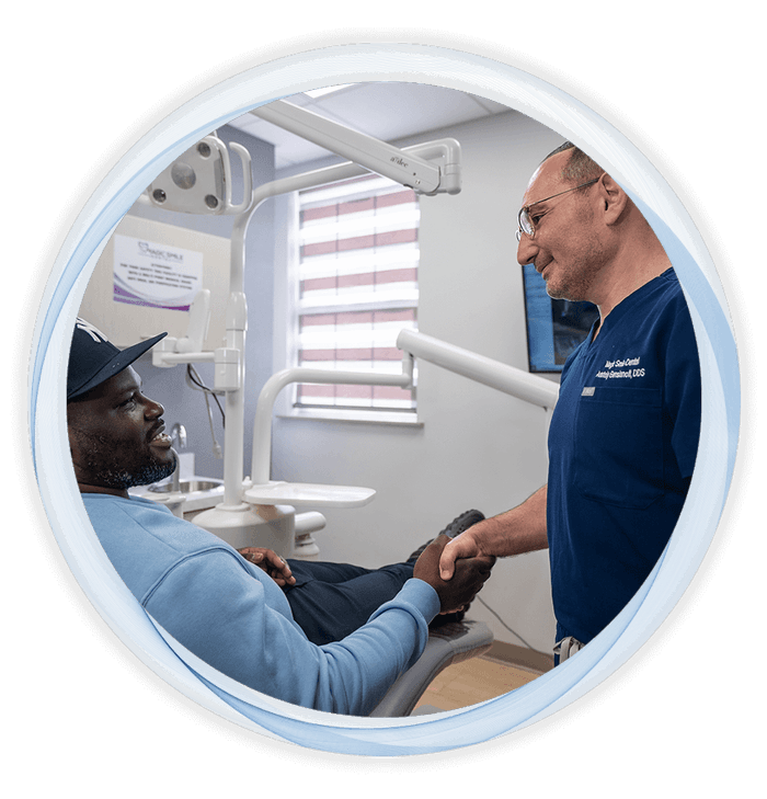 doctor meeting a patient